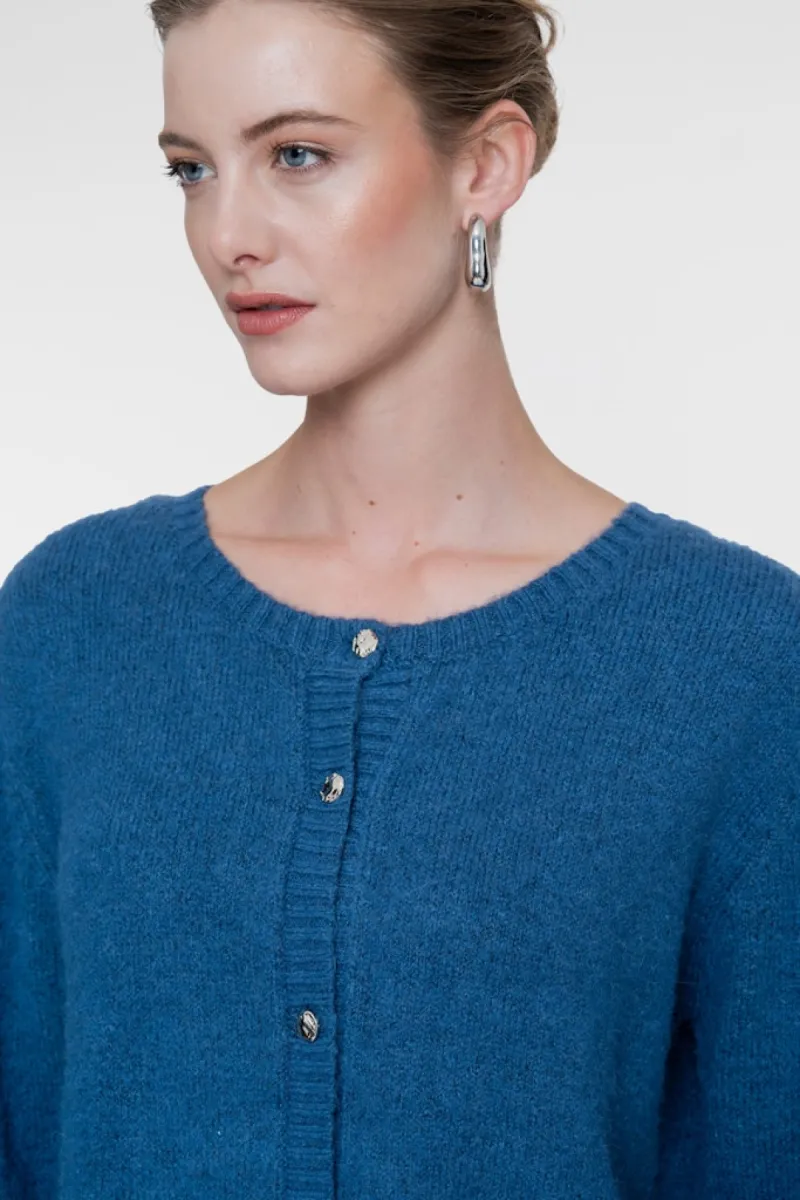 geisha-cardigan-round-neck-with-buttons-64588-14-625-blue-blauw-4 GEISHA-Cardigan round neck with buttons-64588-14-625 Blue-BLAUW