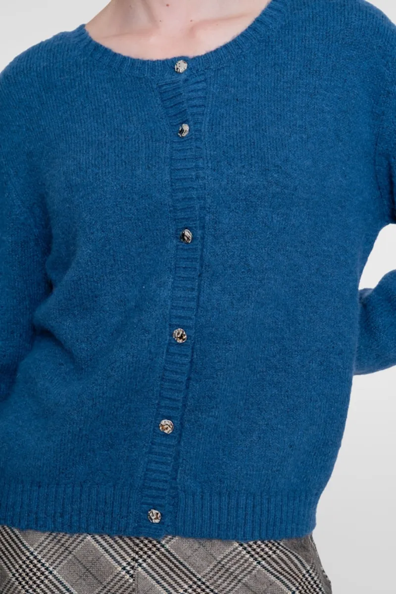 geisha-cardigan-round-neck-with-buttons-64588-14-625-blue-blauw-5 GEISHA-Cardigan round neck with buttons-64588-14-625 Blue-BLAUW