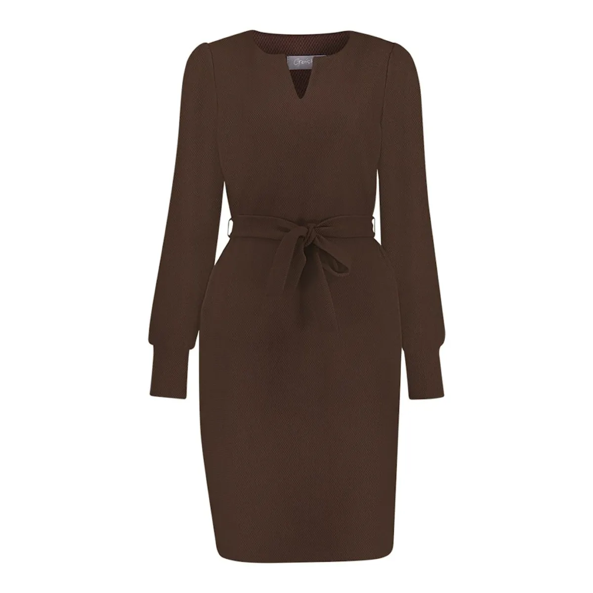 GEISHA-Dress comfy-67540-21-775 Brown-ZAND