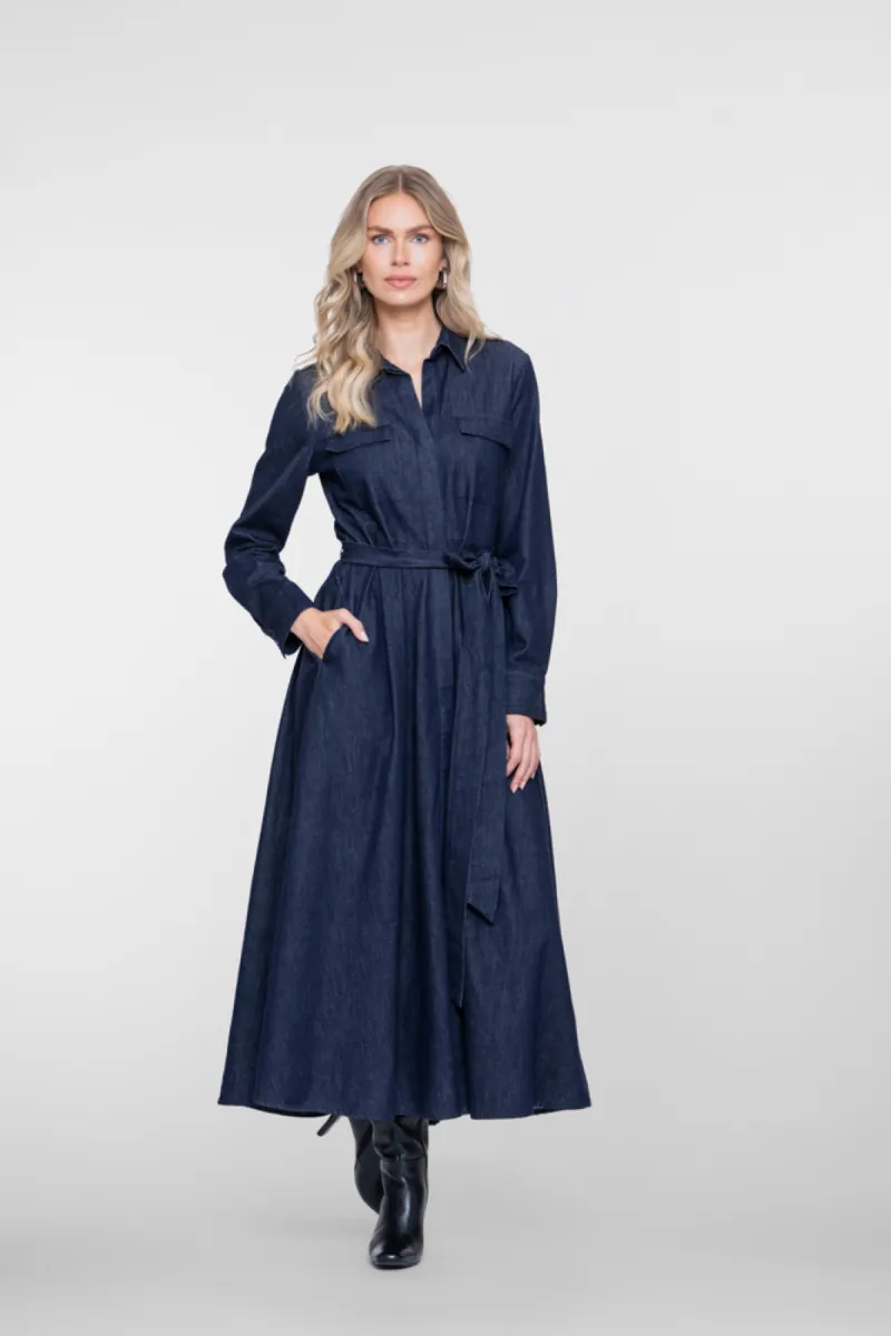 geisha-dress-long-67500-10-880-dark-blue-denim-denim-1 GEISHA-Dress long-67500-10-880 Dark blue denim-DENIM