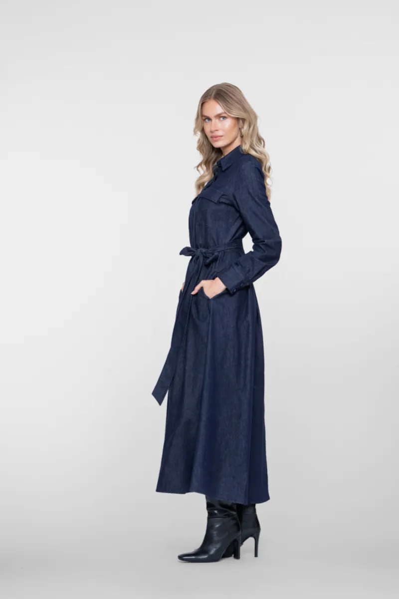 geisha-dress-long-67500-10-880-dark-blue-denim-denim-2 GEISHA-Dress long-67500-10-880 Dark blue denim-DENIM