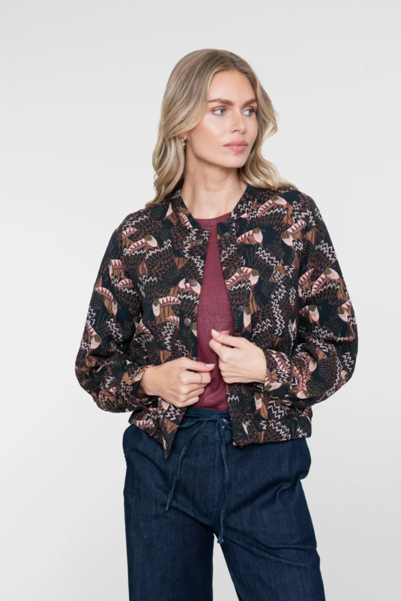 geisha-jacket-65604-20-999-black-coral-zwart-2 GEISHA-Jacket-65604-20-999 Black/coral-ZWART