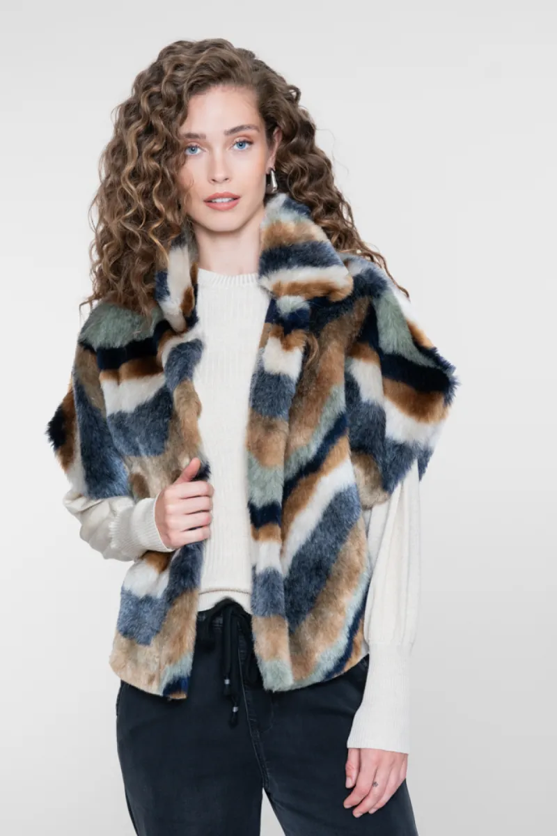 GEISHA-Jacket-65608-20-735 Camel/mint-CAMEL