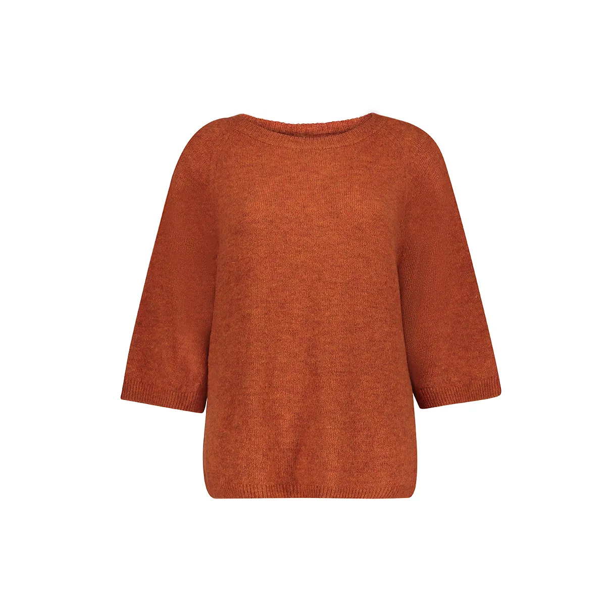 GEISHA-Pullover 3/4 Sleeves-64568-70-705 Stone-GRIJS