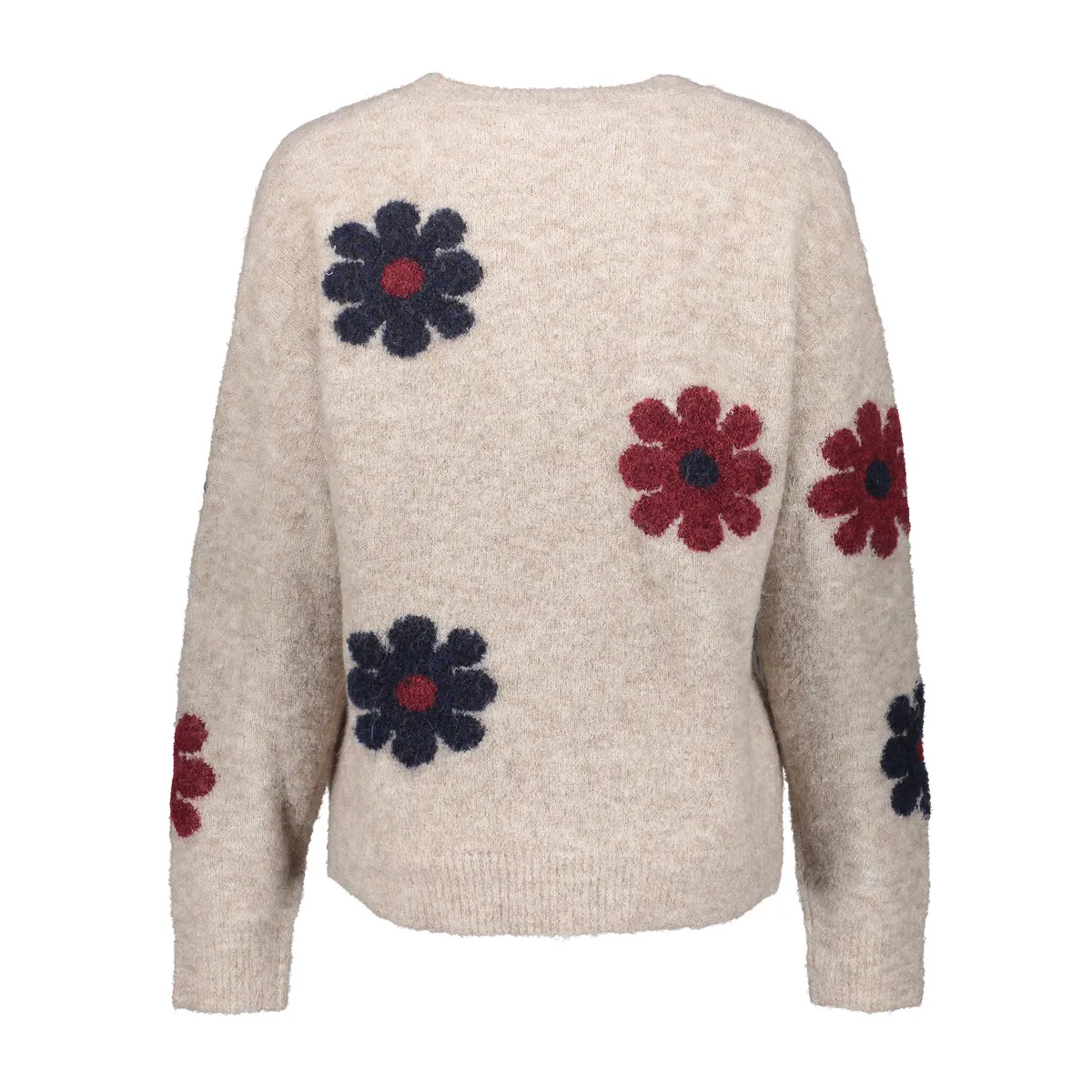 geisha-pullover-flowers-64506-10-720-sand-burgund-beige-6 GEISHA-Pullover flowers-64506-10-720 Sand/burgund-BEIGE