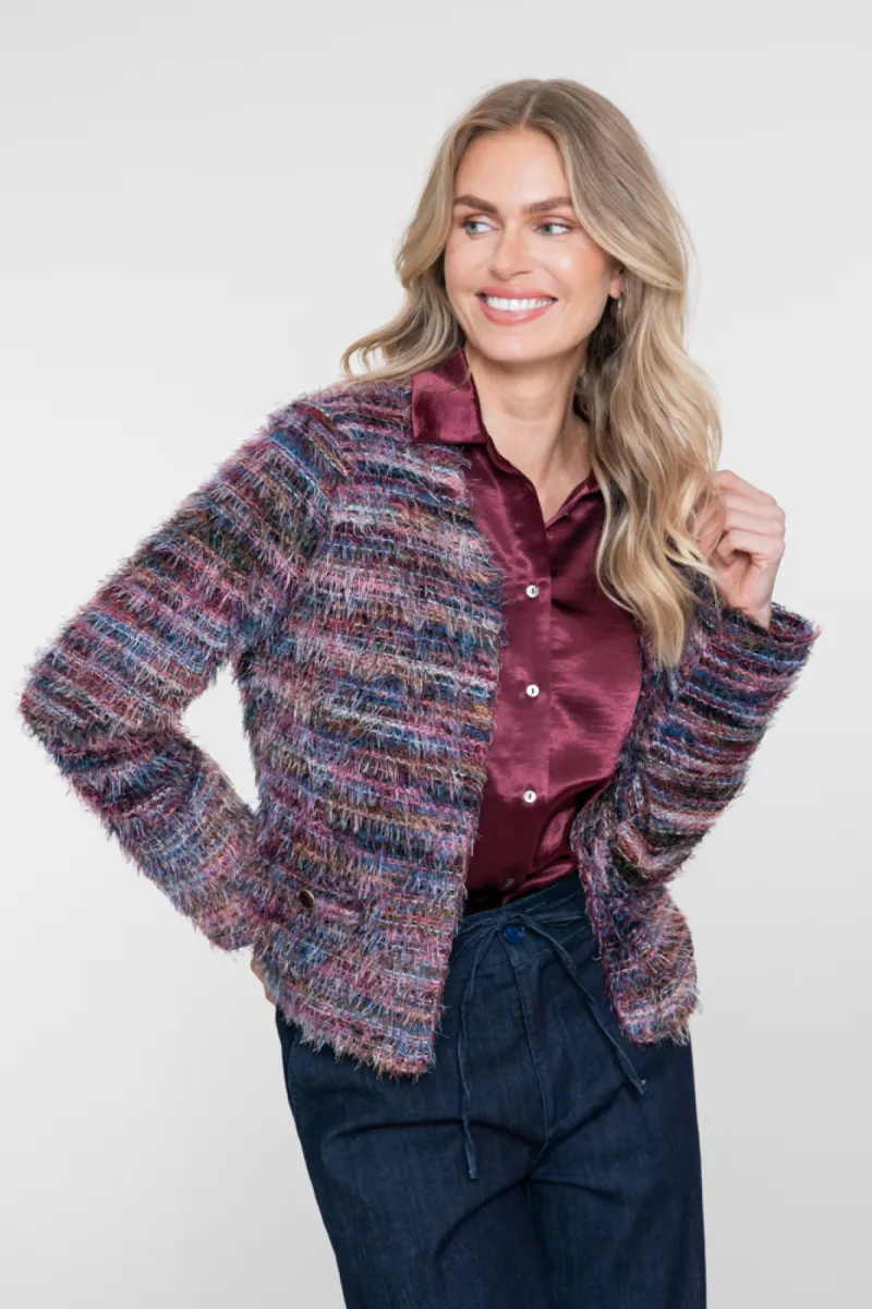 geisha-vest-stripes-hairy-64500-10-480-burgundy-bordeaux-3 GEISHA-Vest stripes hairy-64500-10-480 Burgundy-BORDEAUX