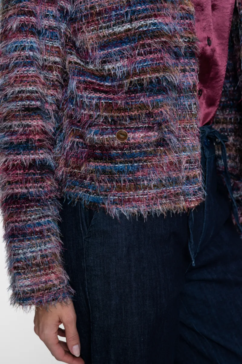 geisha-vest-stripes-hairy-64500-10-480-burgundy-bordeaux-5 GEISHA-Vest stripes hairy-64500-10-480 Burgundy-BORDEAUX