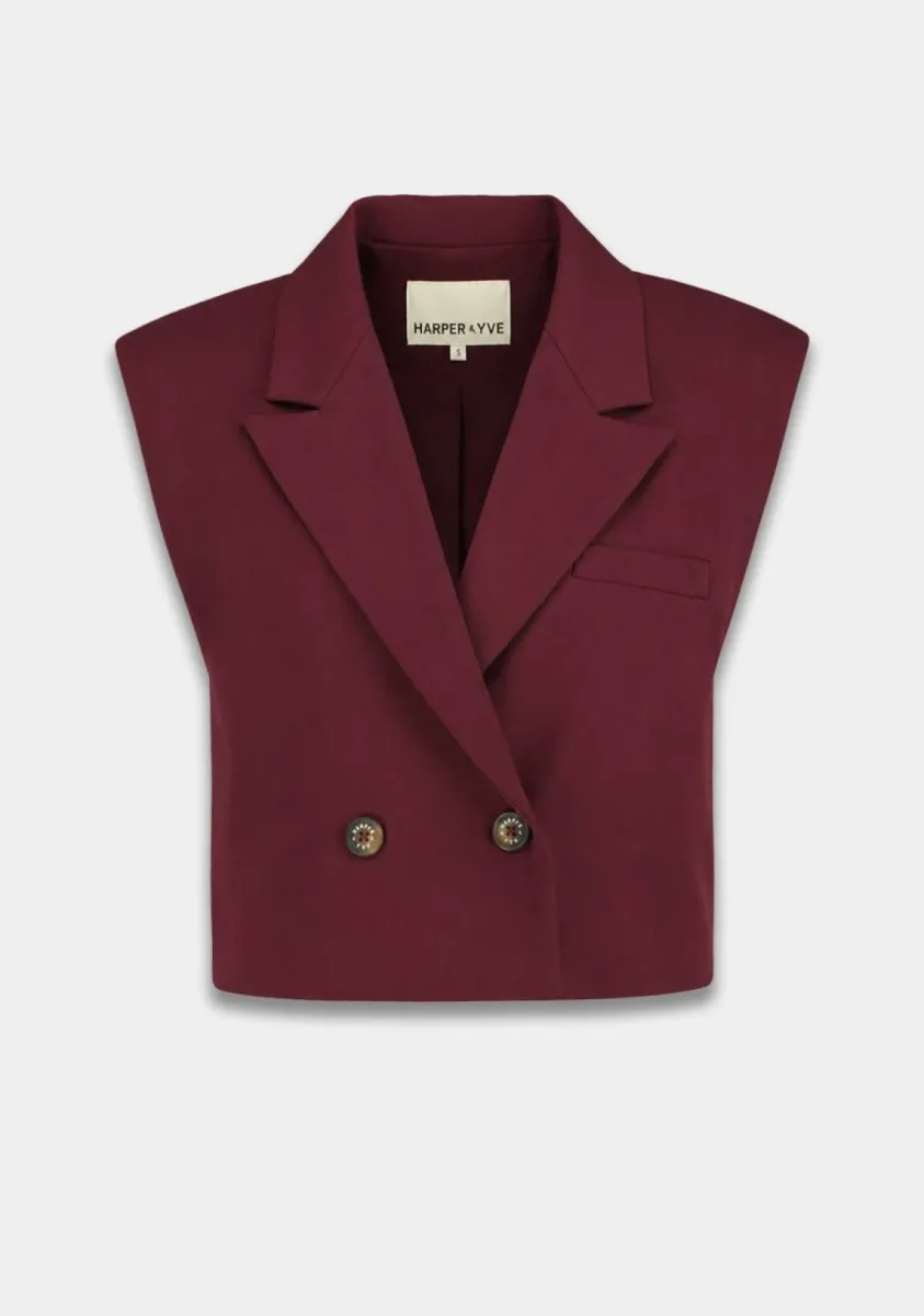 Harper & Yve-Esmee-AW6N206-329 Tipsy Red-BORDEAUX