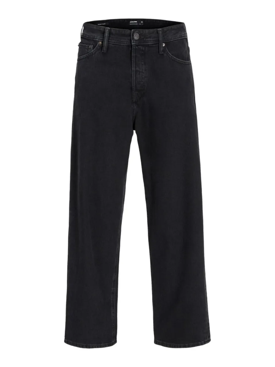JACK & JONES-JJIALEX JJORIGINAL SBD 306 NOOS-12236089-Black denim-ZWART