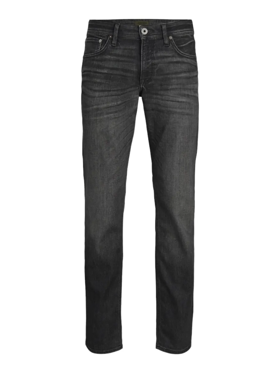 JACK & JONES-JJICLARK JJORIGINAL JOS 578 NOOS-12258364-Black denim-ZWART
