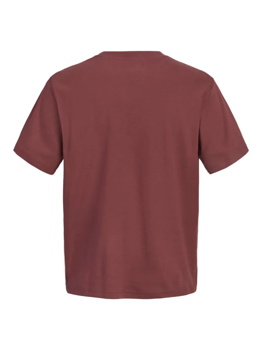 JACK & JONES-JPRBLAOWEN SS BRANDING TEE SN-12292397-Bitter chocolate-CHOCOLADE
