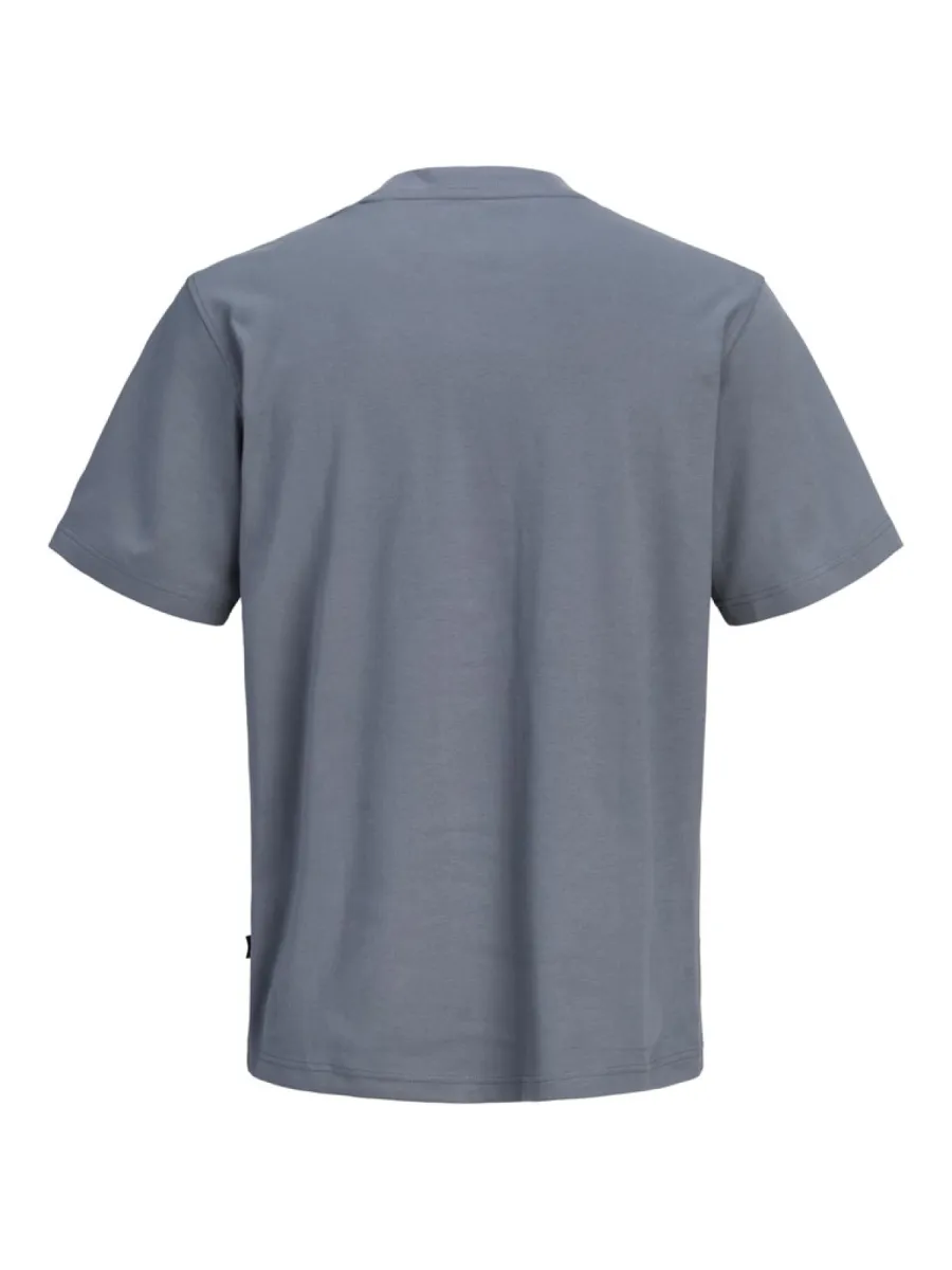 JACK & JONES-JPRBLAOWEN SS BRANDING TEE SN-12292397-Turbulence-GRIJS