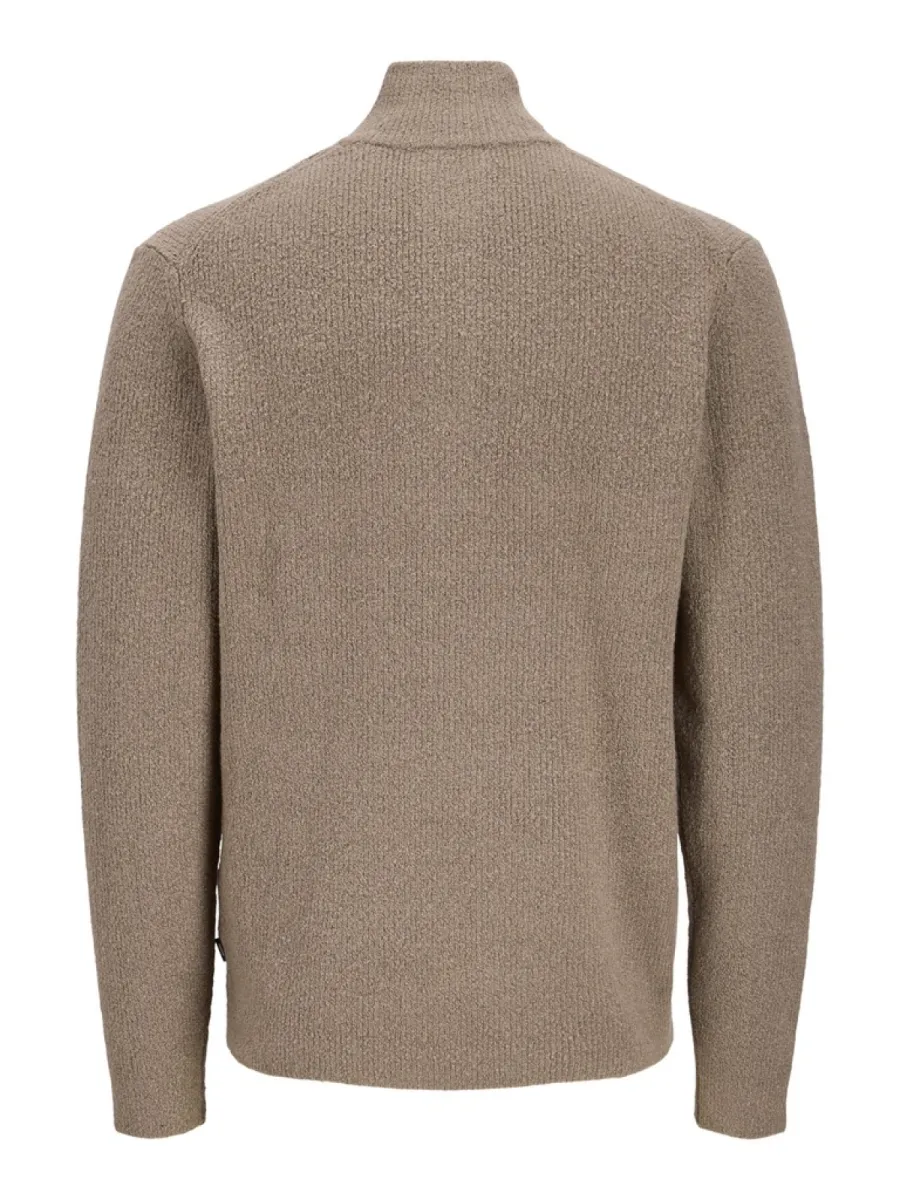 jack-jones-jprblawesley-knit-half-zip-bf-12305686-smokey-olive-olijf-8 JACK & JONES-JPRBLAWESLEY KNIT HALF ZIP BF-12305686-Smokey olive-OLIJF