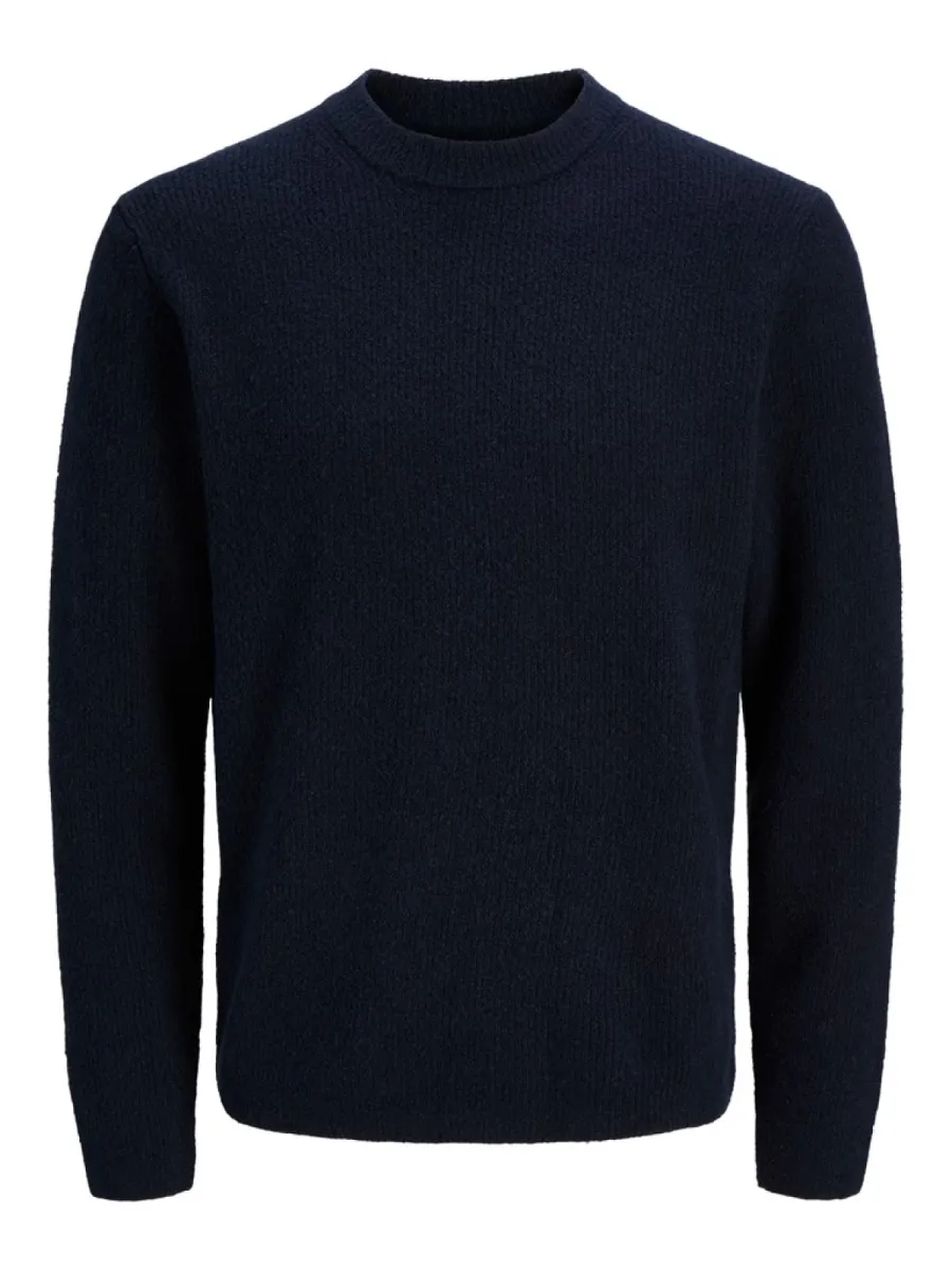 jack-jones-jprblawesley-knit-mock-neck-bf-12309363-night-sky-navy-8 JACK & JONES-JPRBLAWESLEY KNIT MOCK NECK BF-12309363-Night sky-NAVY