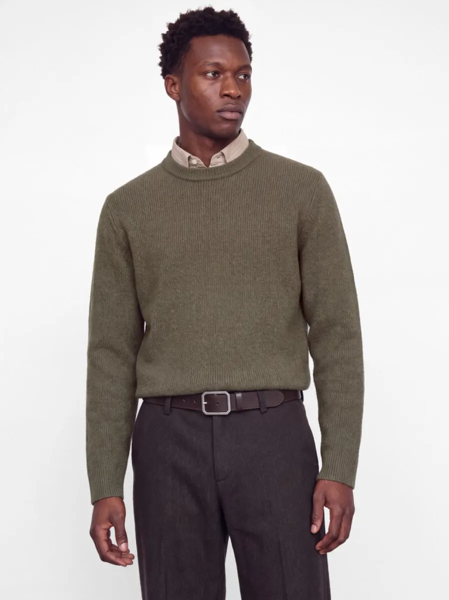 jack-jones-jprblawesley-knit-mock-neck-bf-12309363-smokey-olive-olijf-2 JACK & JONES-JPRBLAWESLEY KNIT MOCK NECK BF-12309363-Smokey olive-OLIJF