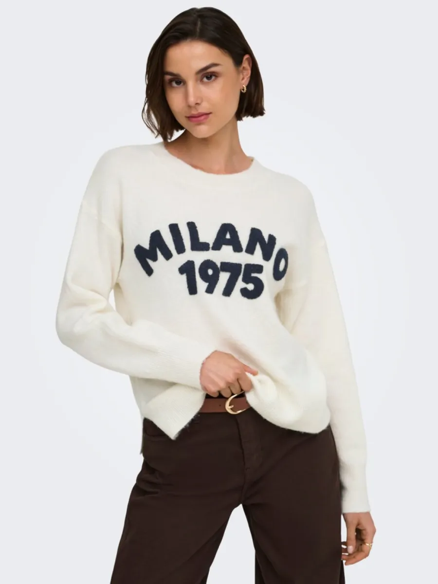 jdy-jdyciao-l-s-o-neck-pullover-knt-15376534-cloud-dancer-creme-1 JDY-JDYCIAO L/S O-NECK PULLOVER KNT-15376534-Cloud Dancer-CREME