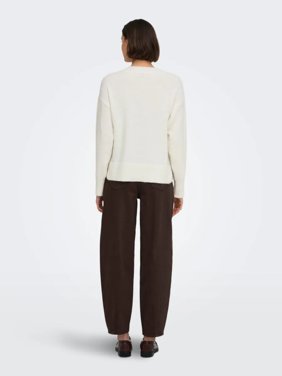 jdy-jdyciao-l-s-o-neck-pullover-knt-15376534-cloud-dancer-creme-5 JDY-JDYCIAO L/S O-NECK PULLOVER KNT-15376534-Cloud Dancer-CREME