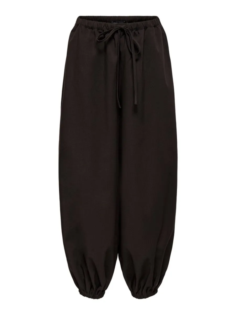 JDY-JDYPALOMA MW LOOSE PANT WVN NOOS-15377891-Chocolate Torte-CHOCOLADE