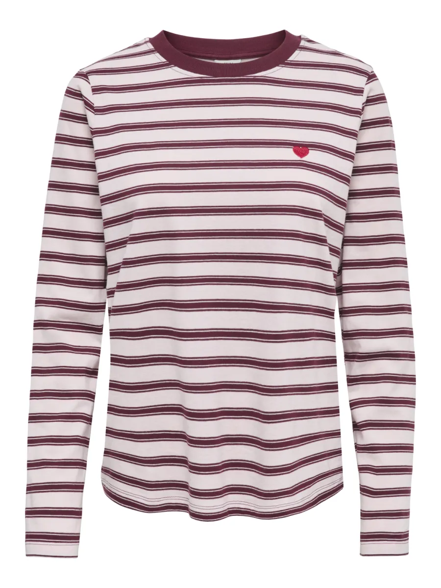 JDY-JDYPISA L/S PRINT TOP JRS NOOS-15359938-Chalk Pink-PINK