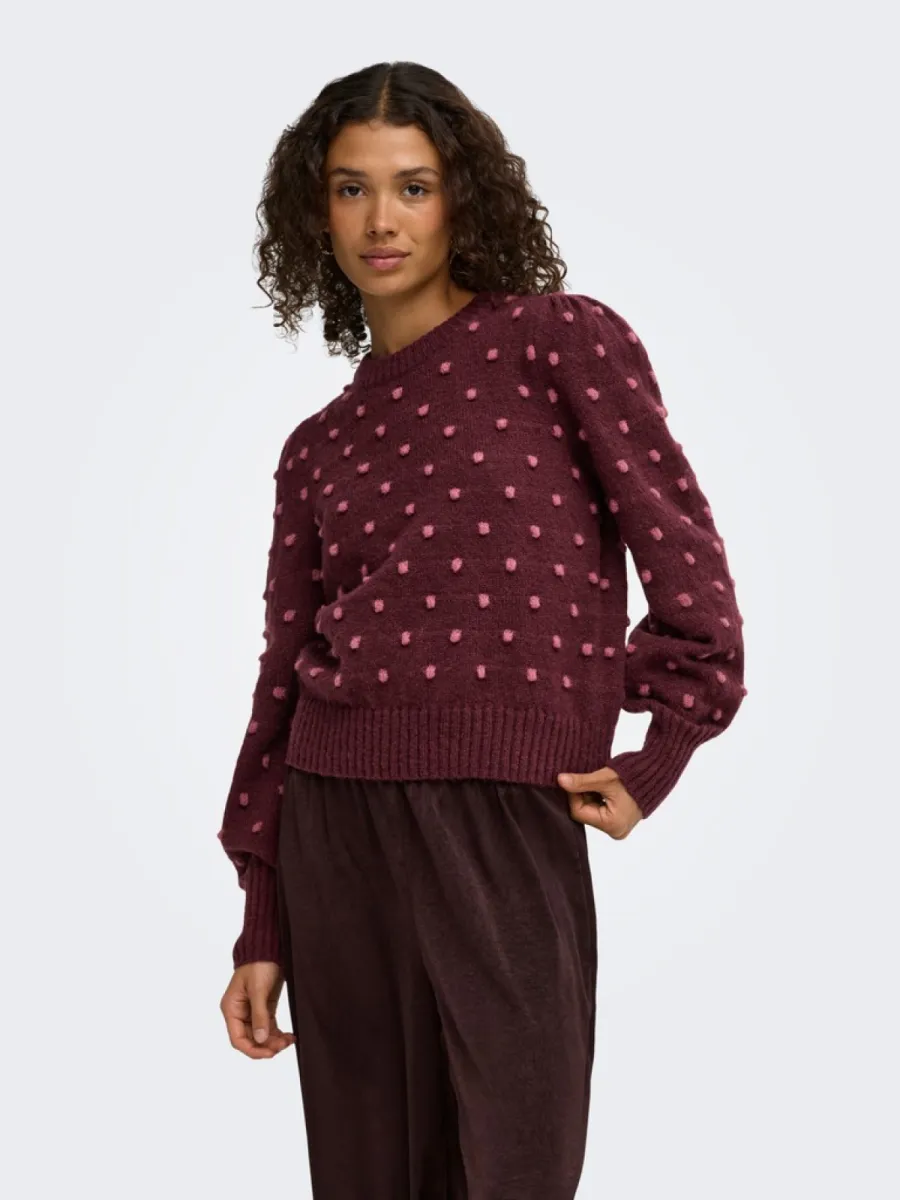 jdy-jdysigrid-life-l-s-on-puff-pull-knt-15304813-windsor-wine-bordeaux-1 JDY-JDYSIGRID LIFE L/S ON PUFF PULL KNT-15304813-Windsor Wine-BORDEAUX