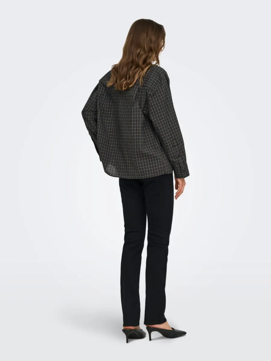 jdy-jdyvilda-l-s-scarf-shirt-wvn-noos-15384549-black-checks-zwart-combinaties-5 JDY-JDYVILDA L/S SCARF SHIRT WVN NOOS-15384549-Black Checks-ZWART COMBINATIES