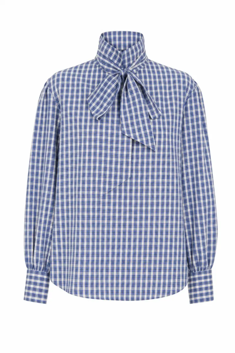 Jiji Studio Paris-Chemise aaron-JJ26C306-Bleu azur-BLAUW