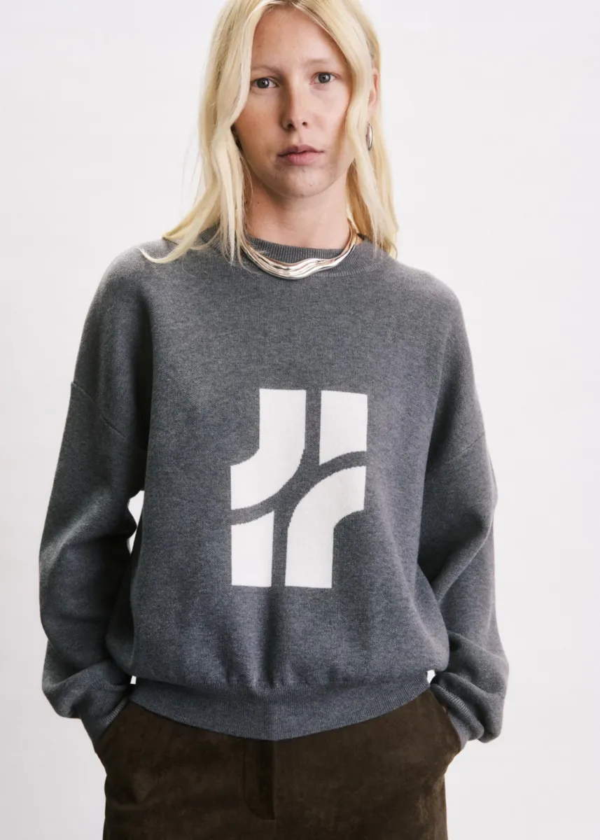 Jiji Studio Paris-Pull greg-JJ26M466-Gris-GRIJS