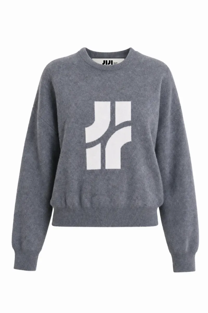 Jiji Studio Paris-Pull greg-JJ26M466-Gris-GRIJS