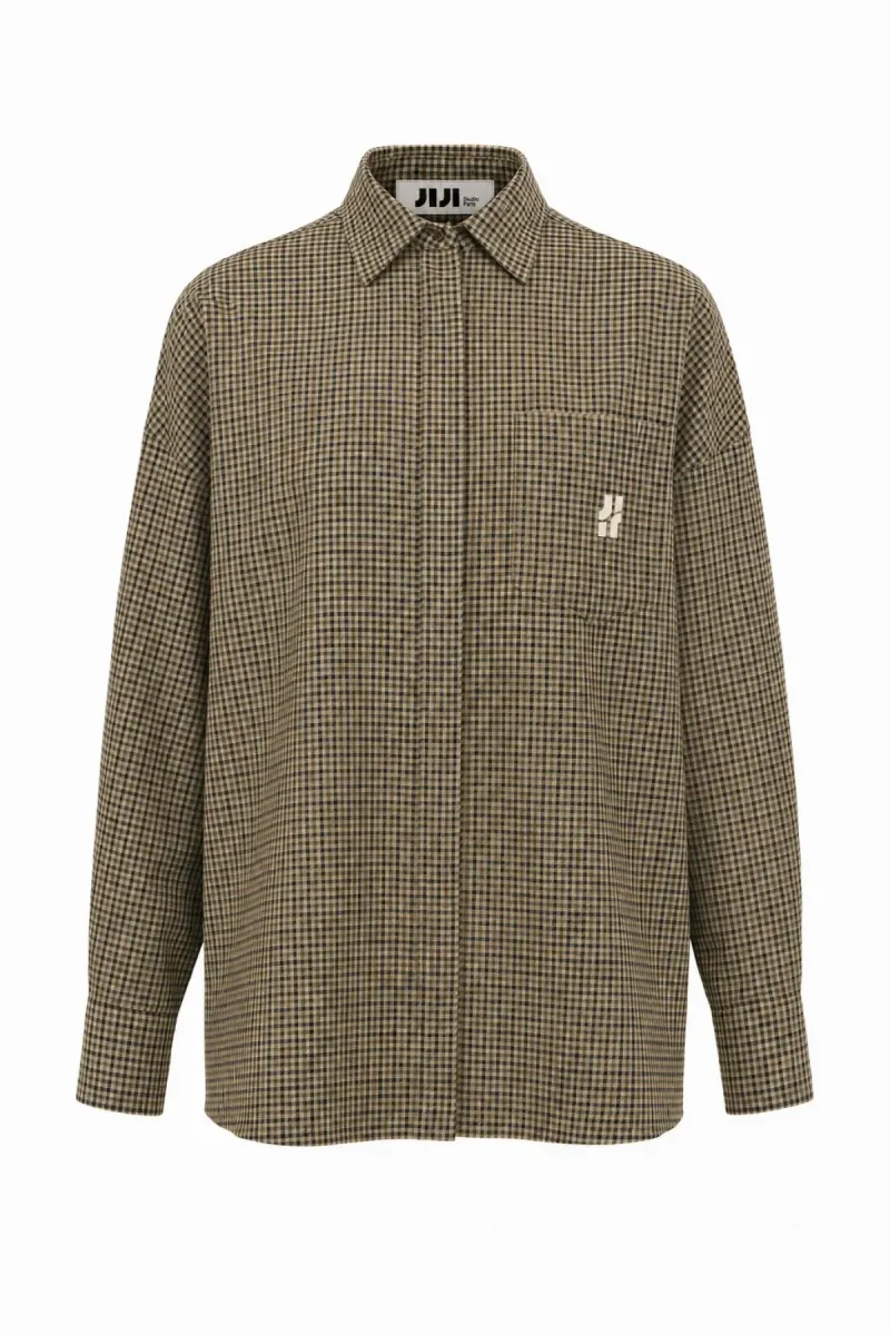 Jiji Studio Paris-Robe kyle-JJ26C344-Taupe-TAUPE