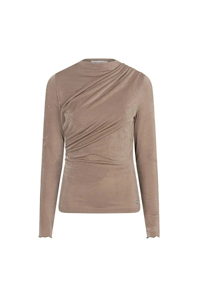 LOFTY MANNER-Shirt LM-RJ18-Zand-ZAND