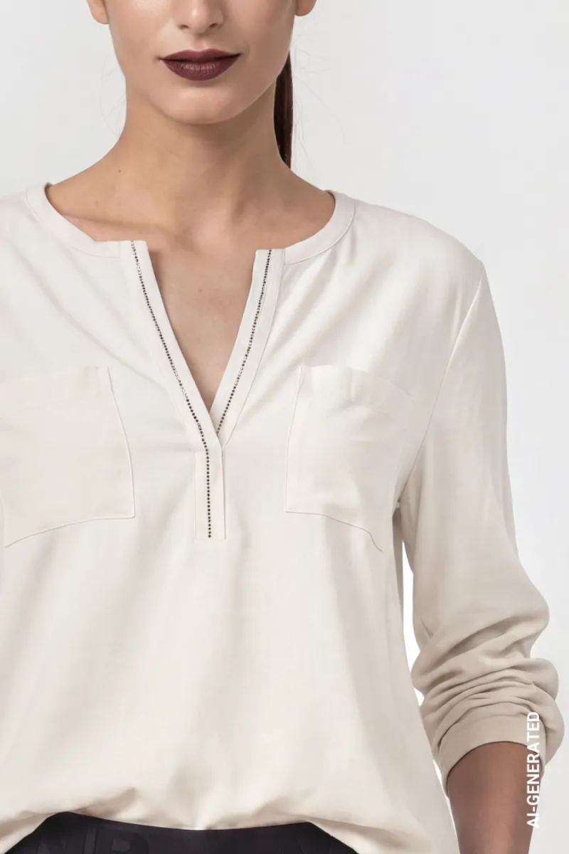 monari-blouse-with-jewelry-810104-160-antique-white-off-white-1 Monari-Blouse with jewelry-810104-160 Antique white-OFF WHITE