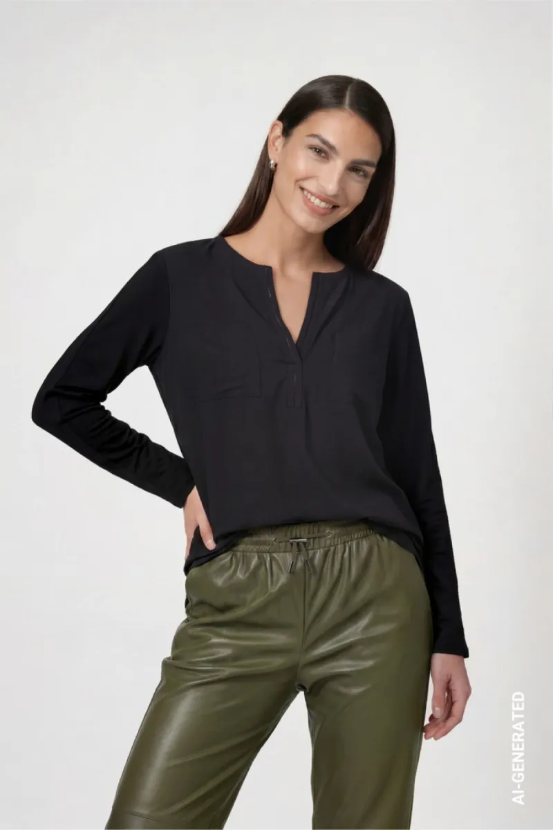 monari-blouse-with-jewelry-810104-999-black-zwart-1 Monari-Blouse with jewelry-810104-999 Black-ZWART