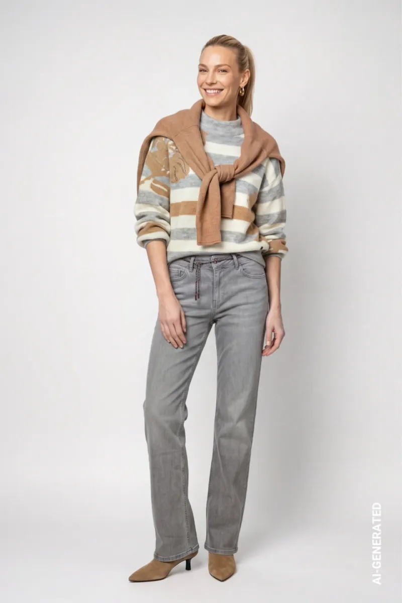 monari-knitted-jumper-with-a-soft-texture-809933-849-light-grey-melange-licht-parel-grijs-3 Monari-Knitted jumper with a soft texture-809933-849 Light grey melange-LICHT-/PAREL GRIJS