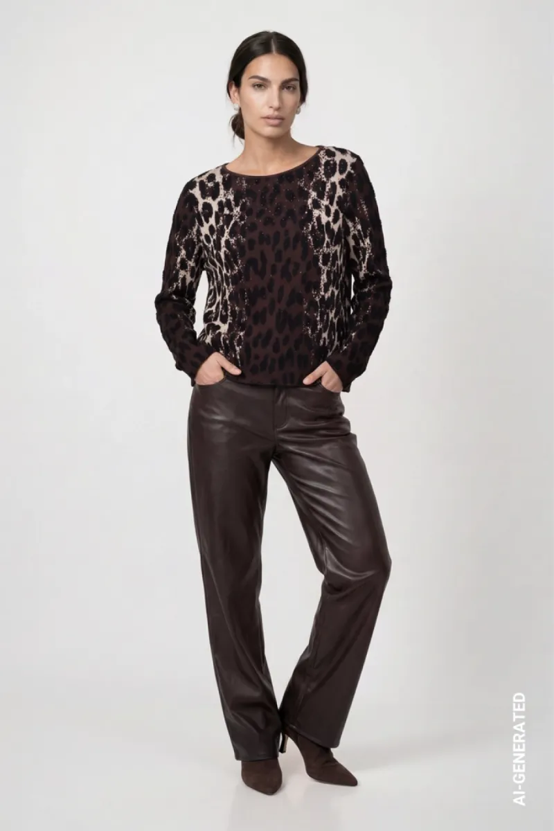 monari-knitted-jumper-with-leopard-jacquard-pattern-809889-569-black-coffee-pattern-cafe-3 Monari-Knitted jumper with leopard jacquard pattern-809889-569 Black coffee pattern-CAFE
