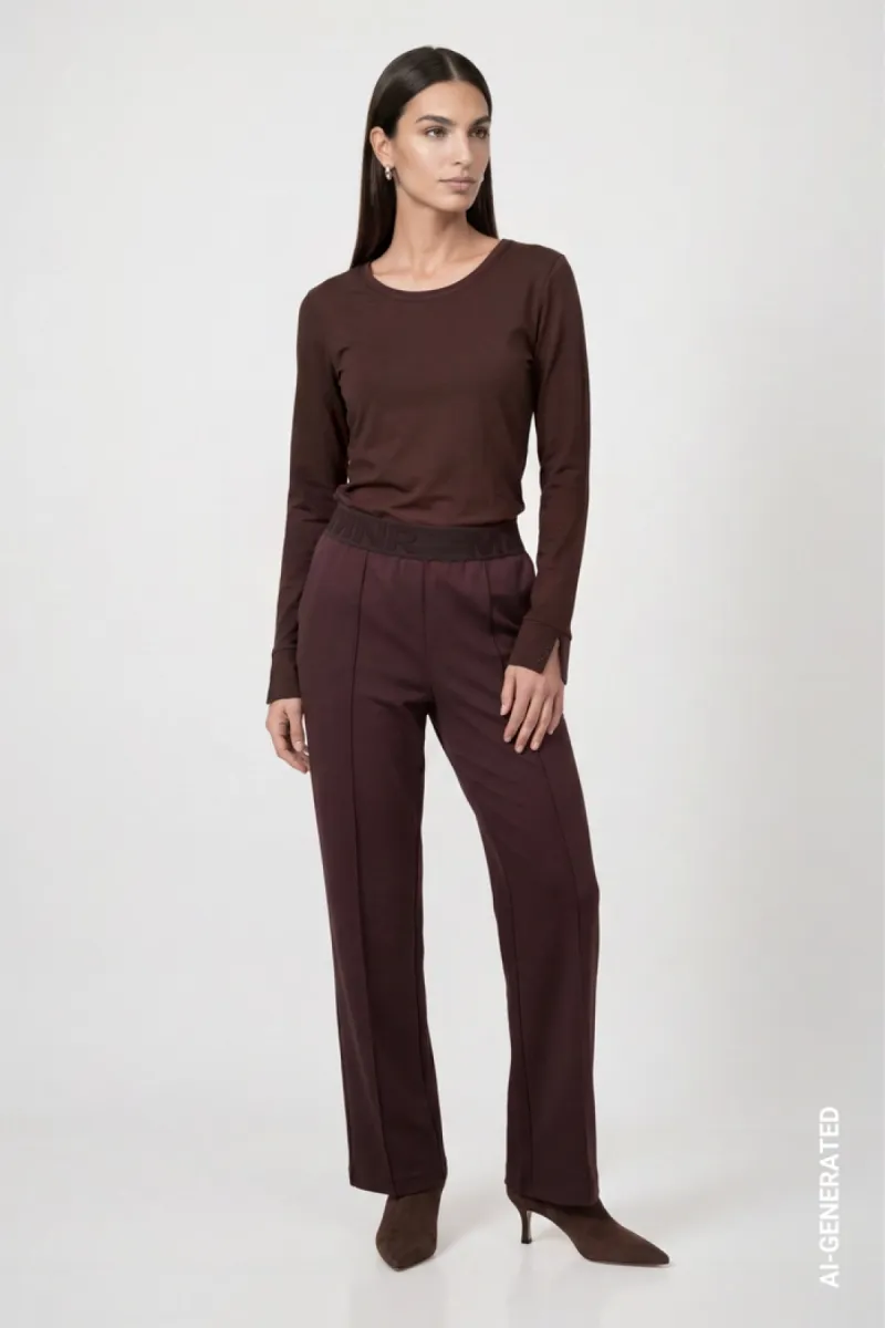 monari-long-sleeve-shirt-with-rihinestone-details-810053-567-black-coffee-cafe-2 Monari-Long sleeve shirt with rihinestone details-810053-567 Black coffee-CAFE