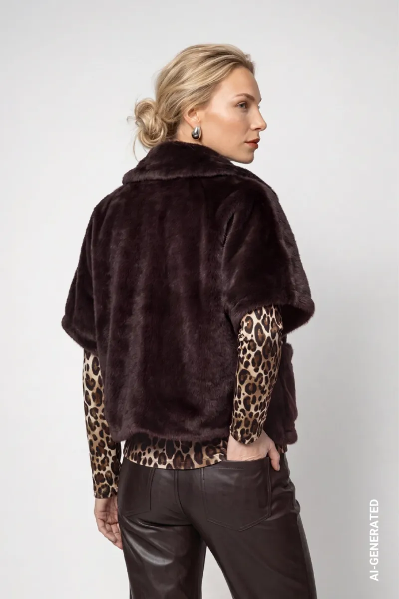 monari-reversible-faux-fur-jacket-809797-567-black-coffee-cafe-6 Monari-Reversible faux fur jacket-809797-567 Black coffee-CAFE