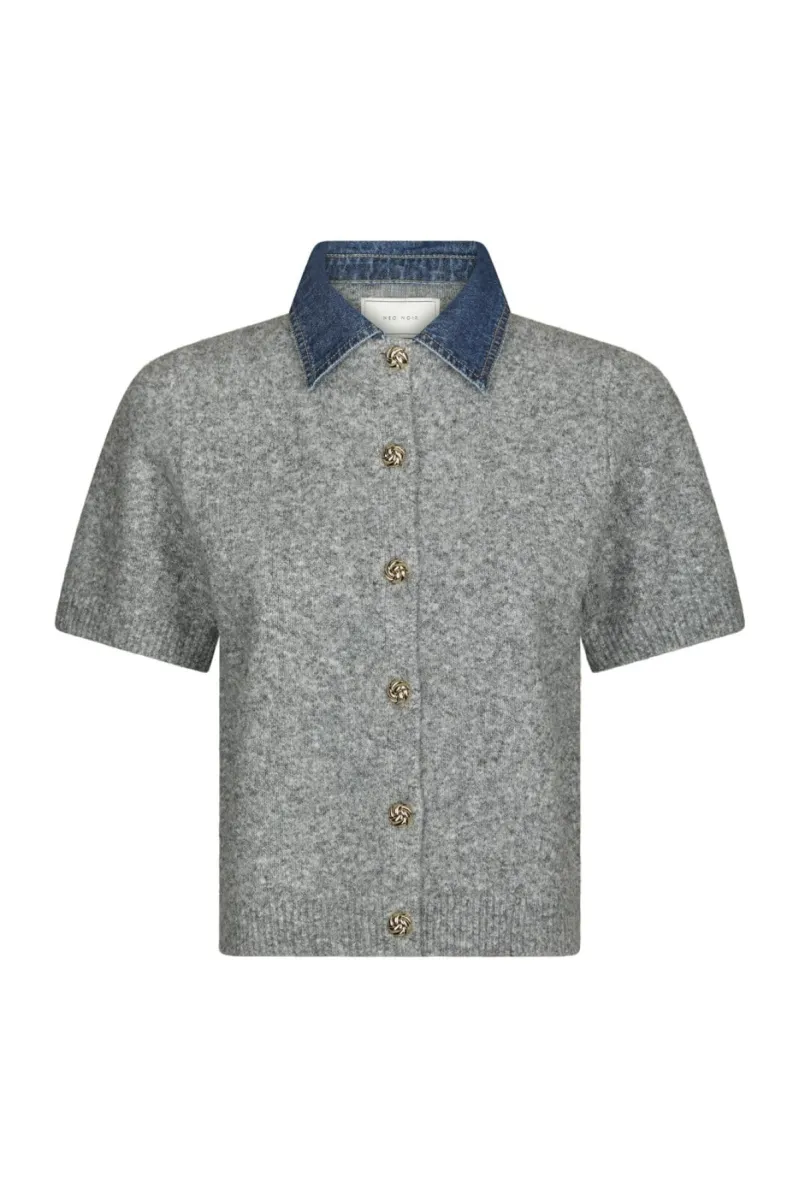 Neo Noir-Amoria-169711-133 Grey Melange-GRIJS