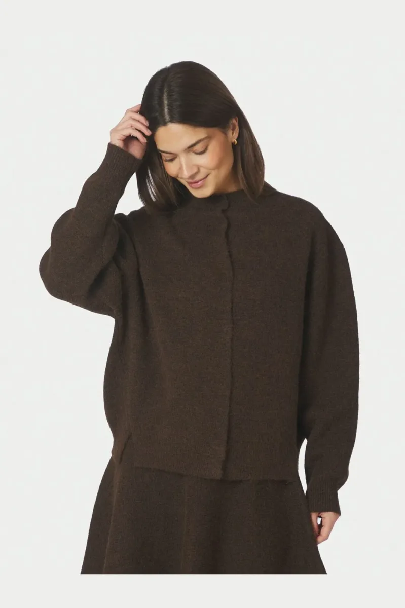 neo-noir-dione-fluffy-knit-cardigan-168537-205-brown-melange-bruin-1 Neo Noir-Dione Fluffy Knit Cardigan-168537-205 Brown Melange-BRUIN