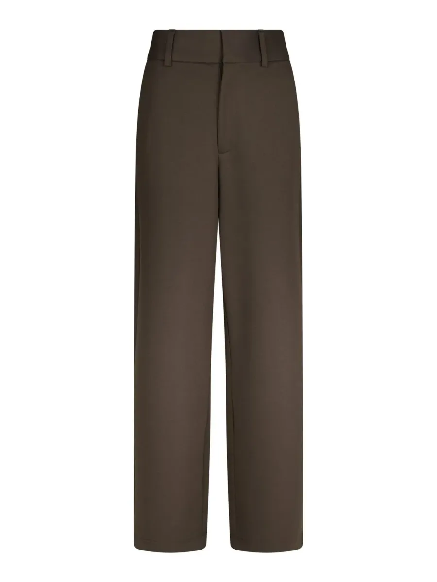 Neo Noir-Nathalie Suit Pants-170652-676 Dark Brown-DONKER BRUIN