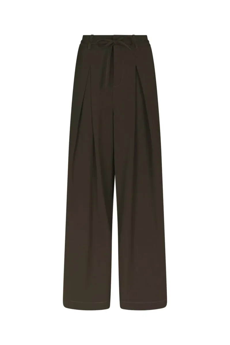 neo-noir-nika-structure-shorts-170464-676-dark-brown-donker-bruin-5 Neo Noir-Nika Structure Shorts-170464-676 Dark Brown-DONKER BRUIN