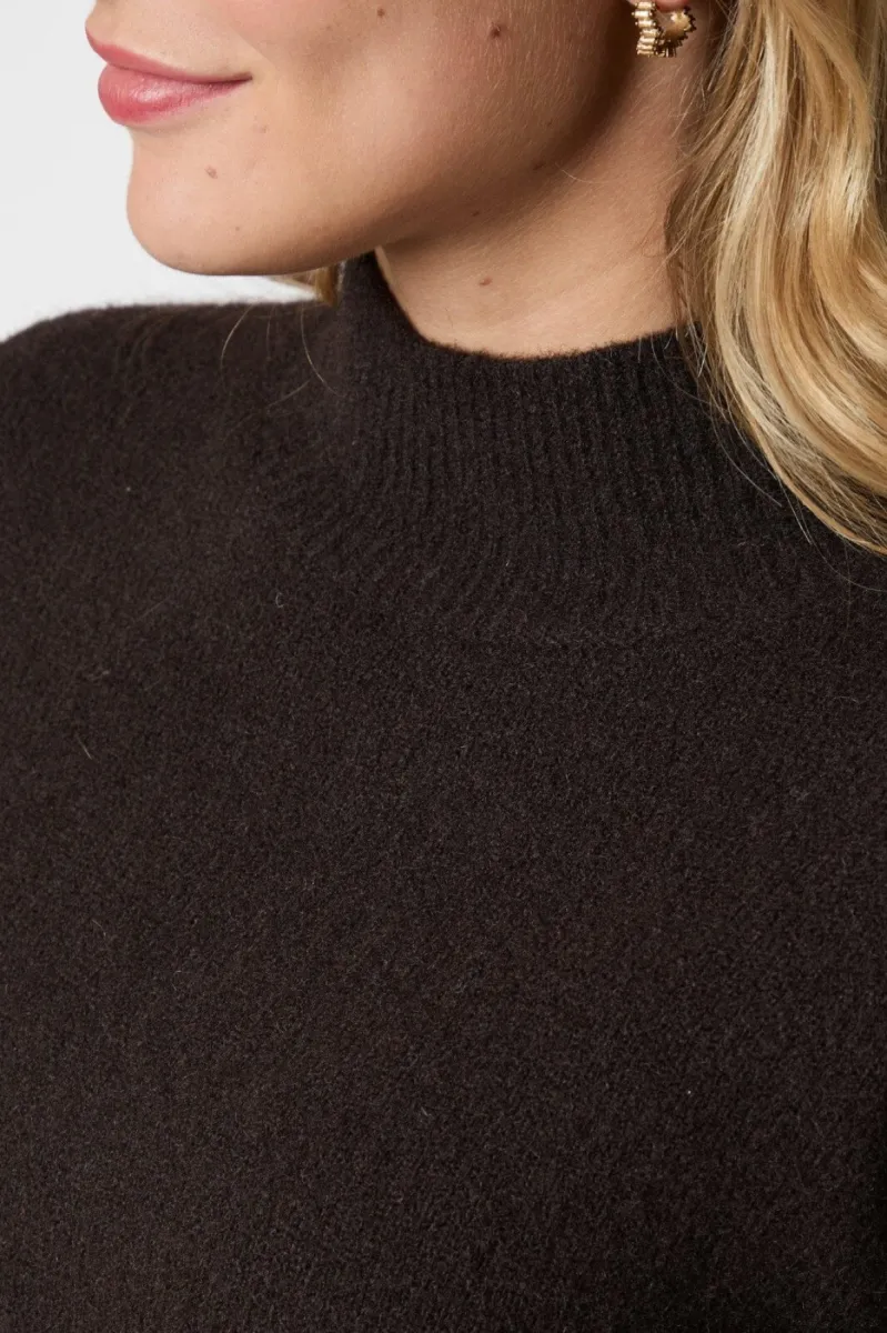 neo-noir-paulina-knit-blouse-159703-676-dark-brown-donker-bruin-4 Neo Noir-Paulina Knit Blouse-159703-676 Dark Brown-DONKER BRUIN