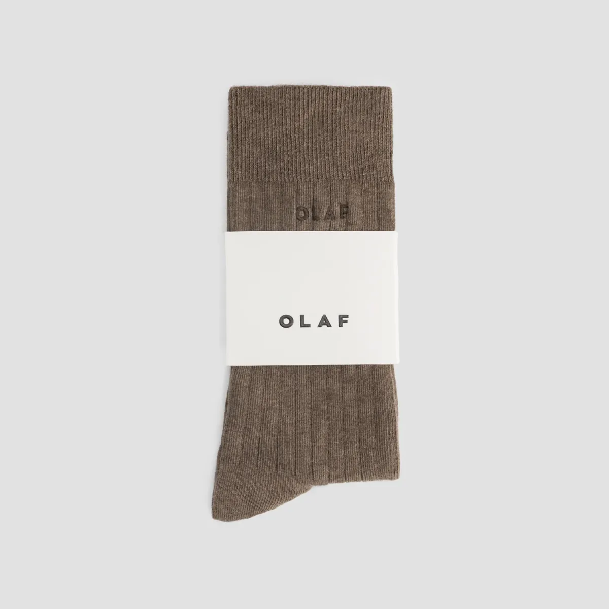 Olaf-Studio socks-A260814-Chocolate chip-CHOCOLADE