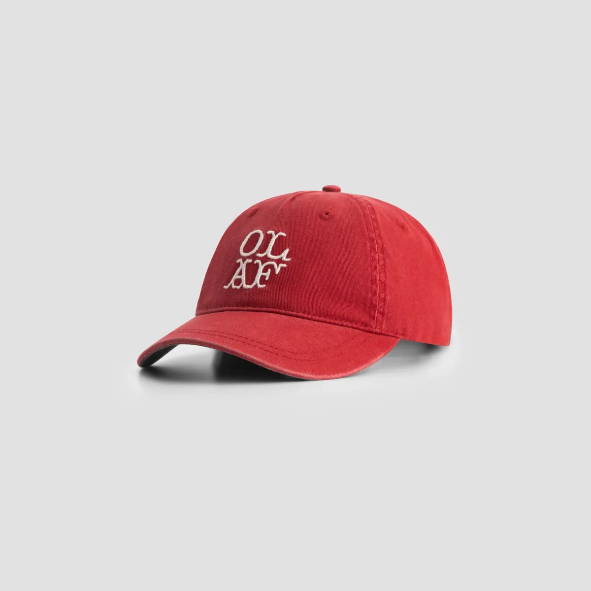 Olaf-Washed western logo cap-A260822-Adrenaline rush-ROOD