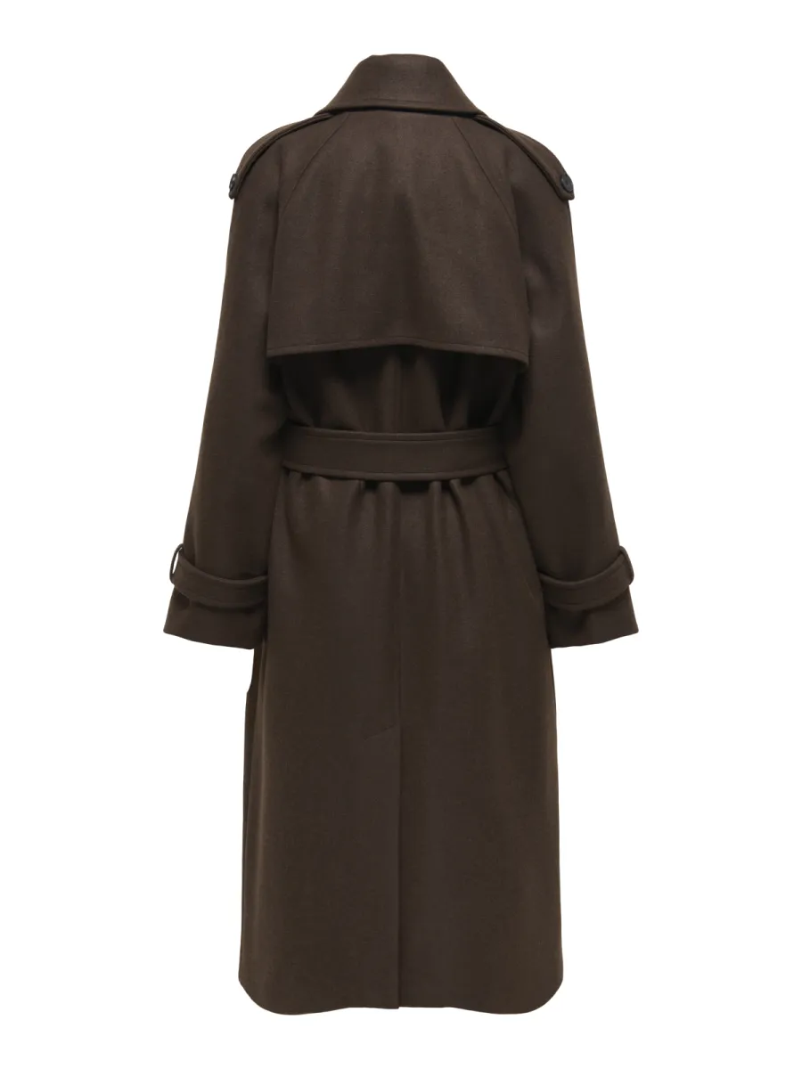 only-onldear-trillion-long-belt-coat-pnt-15344734-chocolate-brown-chocolade-2 ONLY-ONLDEAR-TRILLION LONG BELT COAT PNT-15344734-Chocolate Brown-CHOCOLADE