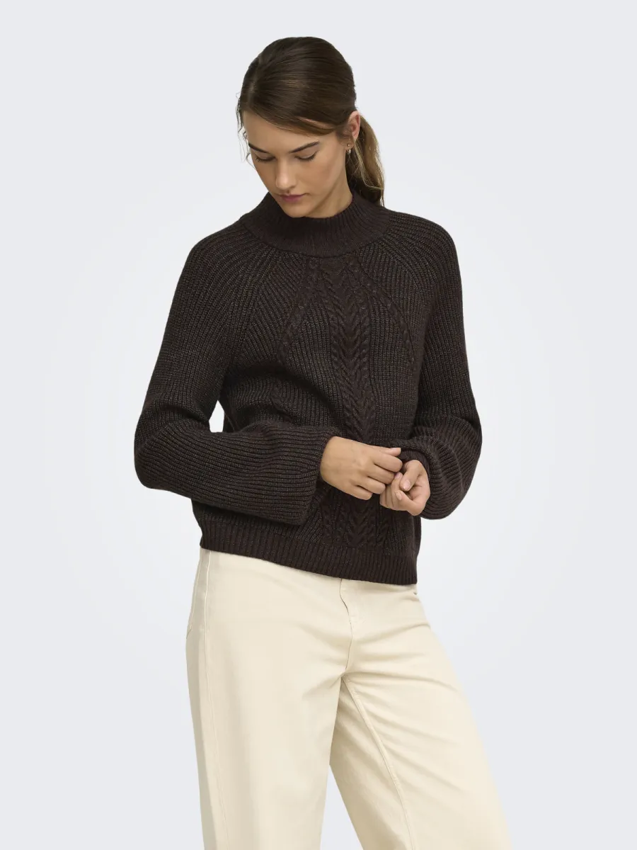 only-onlkatia-ls-detail-highneck-noos-kn-15324678-chocolate-torte-chocolade-1 ONLY-ONLKATIA LS DETAIL HIGHNECK NOOS KN-15324678-Chocolate Torte-CHOCOLADE