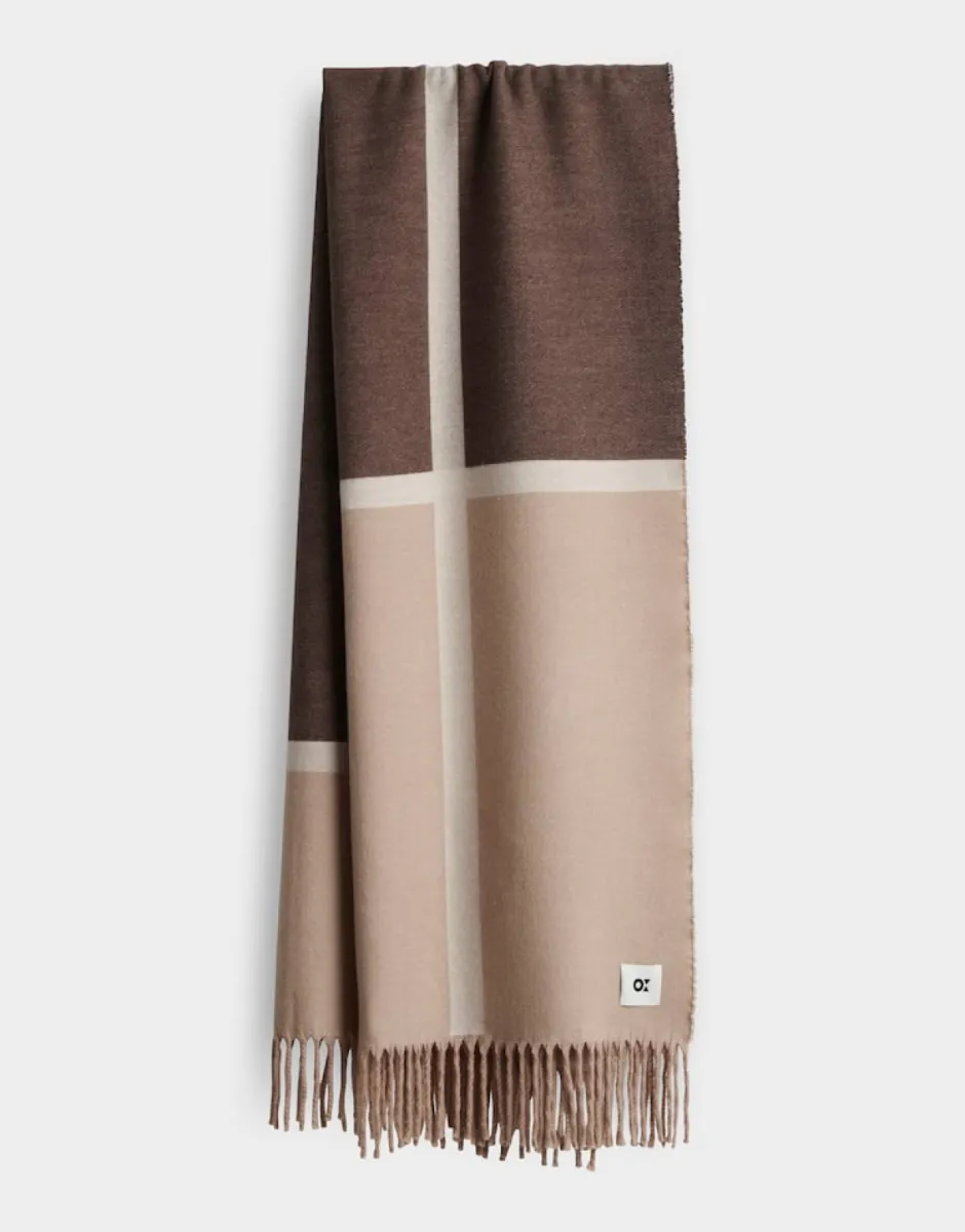 Opus-Aglinda scarf-10621014482462-20040 Affogato-BRUIN