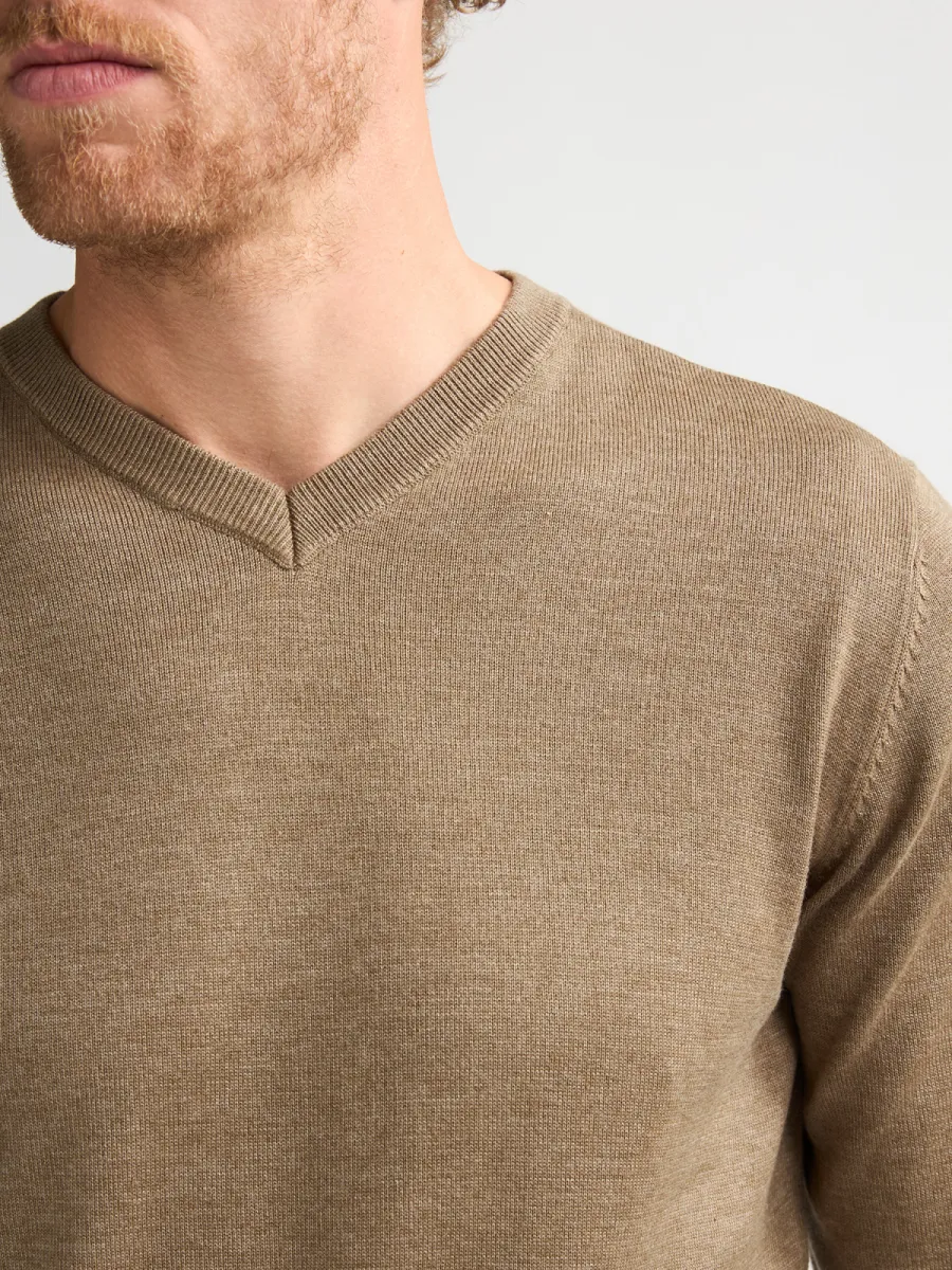 petrol-industries-men-knitwear-v-neck-basic-m-ros-kwv200-7140-oak-licht-bruin-3 PETROL INDUSTRIES-Men Knitwear V-Neck Basic-M-ROS-KWV200-7140 Oak-LICHT BRUIN