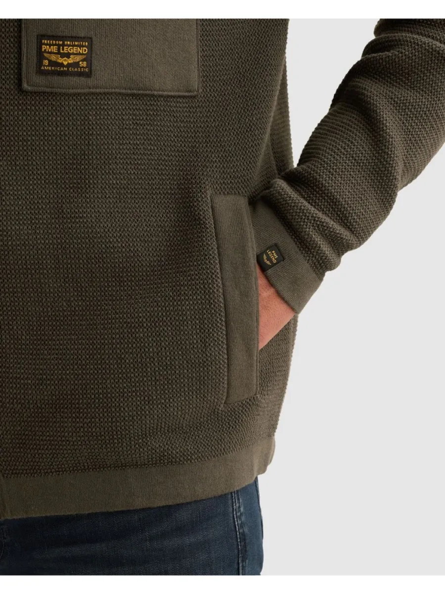 pme-legend-button-jacket-cotton-structure-mix-pkc2609352-8039-beluga-bruin-3 PME LEGEND-Button jacket cotton structure mix-PKC2609352-8039 Beluga-BRUIN