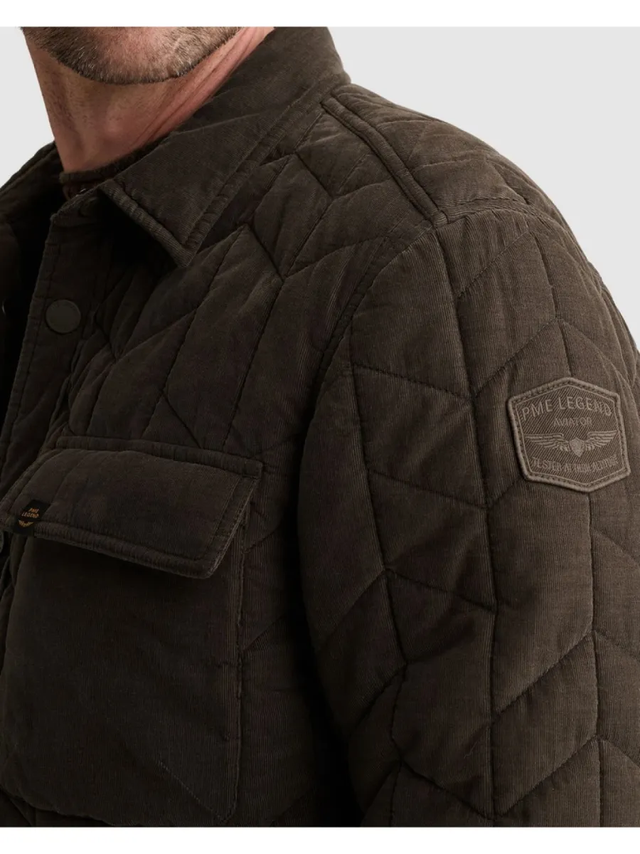 pme-legend-long-sleeve-shirt-fine-quilted-cor-psi2609274-8039-beluga-bruin-6 PME LEGEND-Long sleeve shirt Fine Quilted Cor-PSI2609274-8039 Beluga-BRUIN