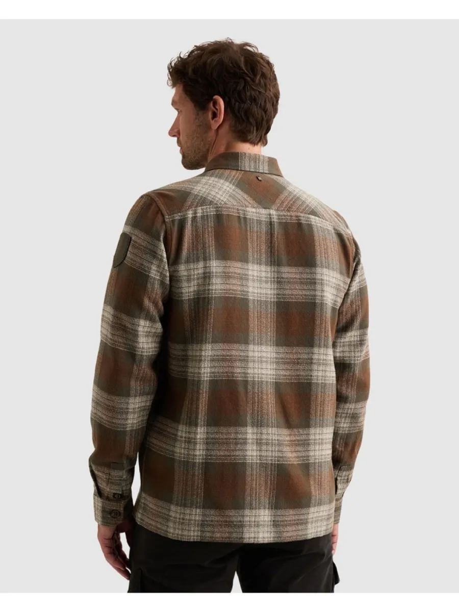 pme-legend-long-sleeve-shirt-shadow-grindle-check-psi2609264-8168-cappuccino-cafe-2 PME LEGEND-Long sleeve shirt shadow grindle check-PSI2609264-8168 Cappuccino-CAFE